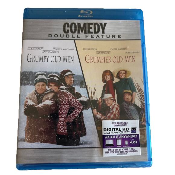 Grumpy Old Men Grumpier Old Men Double Feature Blu-ray Disc Brand New Sealed - Picture 1 of 2